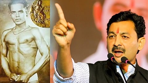 sambhaji raje tweet over khashaba jadhav google doodle demand padma award for wrestler