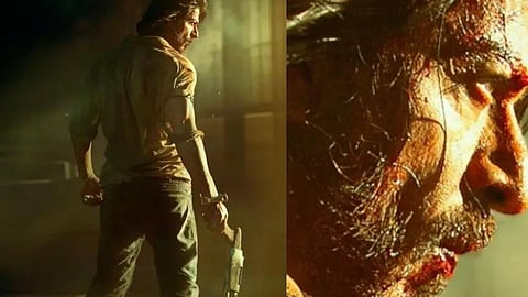 Pathaan Trailer clip leak fake video..fact of shahrukh khan thumb sup ad.