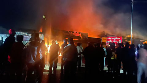 Indapur Fire Accident