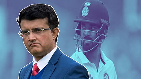 Sourav Ganguly KL Rahul Bad Patch