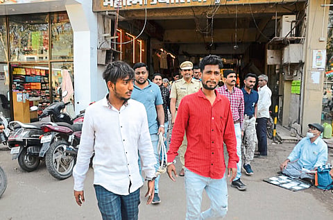 Jalgaon: Police busted gangsters who harassed traders in Phule Market