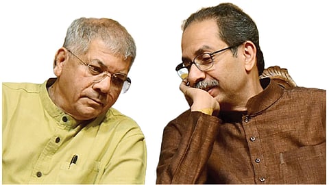 Prakash Ambedkar and Uddhav Thackeray