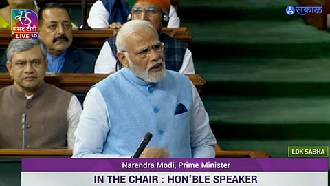 PM Modi Speech in Lok Sabha