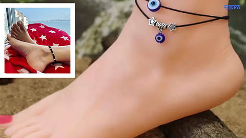 Black Thread In Leg