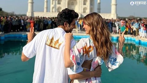 Kriti Sanon and Kartik Aaryan
