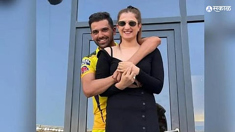 Deepak Chahar wife Jaya Bhardwaj