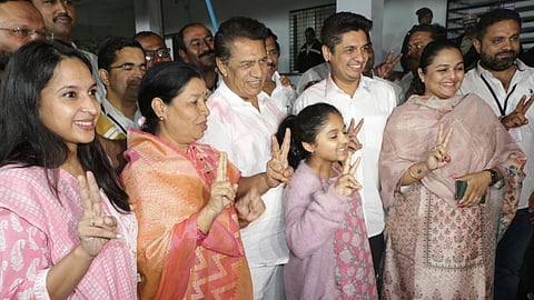 Satyajeet Tambe Family