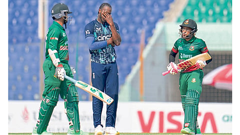 Bangaladesh and england test cricket competition