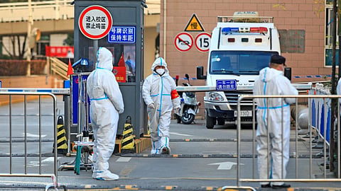 Chinese city proposes lockdowns for flu