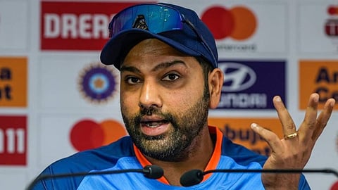 Rohit Sharma Ravi Shastri IND vs AUS