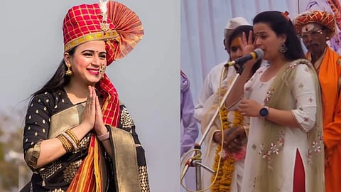prajakta gaikwad, prajakta gaikwad video, sambhaji serial
