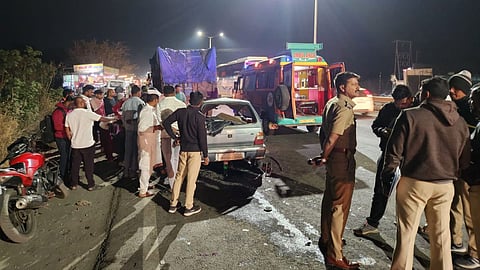 Satara-Pune National Highway Car Accident