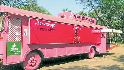 Mobile Toilet Bus