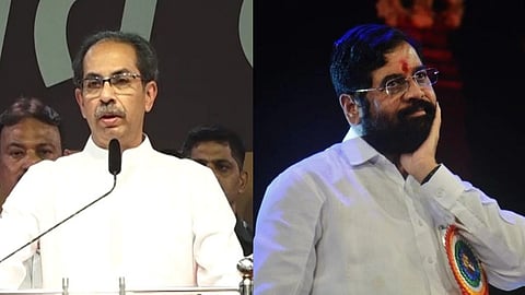Uddhav Thackeray and Eknth Shinde