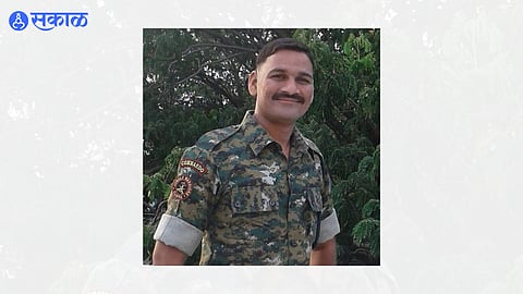 Accidental death of an army man on leave nashik accident news
