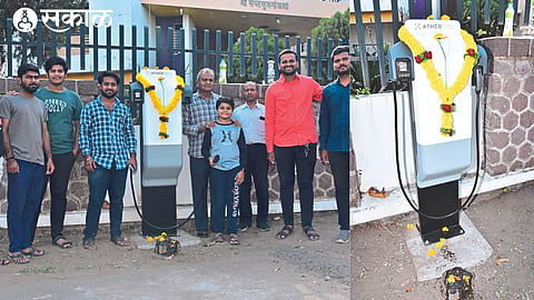 Launching free electric fast charging stations for two-wheelers in Vijayanagar area of the city