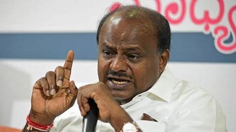 HD Kumaraswamy Hospitalised