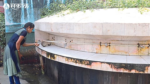 Drinking water tank in the premises of District Government Hospital