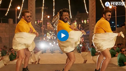 kisi ka bhai kisi ki jaan, ram charan, salman khan, vyankatesh, Yentamma song