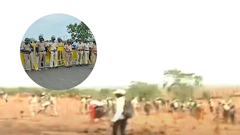barsu refinery protest update police use force against woman protester Maharashtra latest update