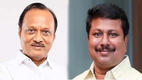 ajit pawar and mla anna bansode