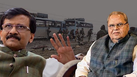 Sanjay Raut and satyapal malik
