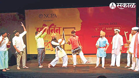 Artists of Nashik rehearsing Kalagitura play written by Datta Patil