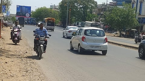 pune nashik highway road contruction traffic transport bhosari