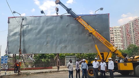 Illegal Hoarding in pune