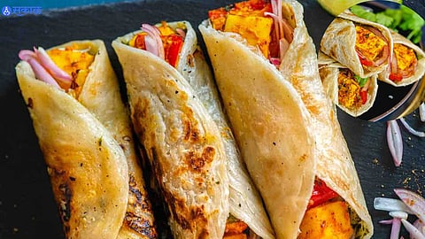 Paneer frankie