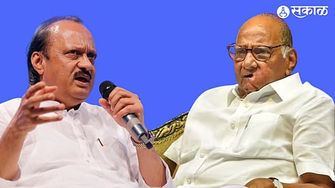 Sharad Pawar : शरद पवार फेरविचार करणार! तासाभराच्या बैठकीनंतर अजित पवारांकडे दिला 'हा' निरोप