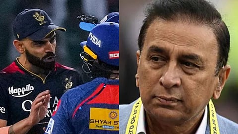 Sunil Gavaskar Virat Kohli Gautam Gambhir Spat IPL 2023