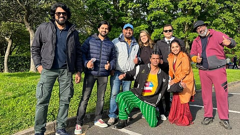 Kairee marathi movie shooting in lodon cast sayali sanjeev siddharth jadhav shashank ketkar director shantanu rode