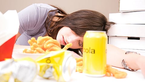 Sleeping After Eating