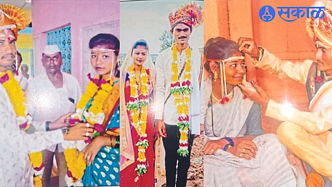 Anita Jadhav aka Pooja Mhaske who cheated the youth by showing the lure of marriage.