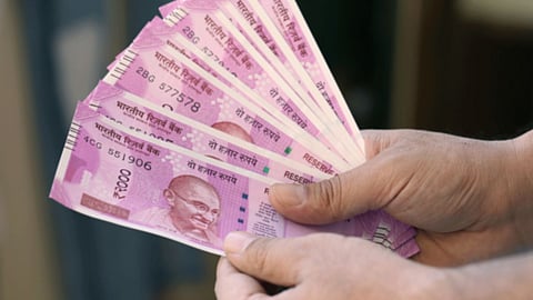 2000 rupee note