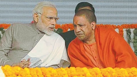 narendra modi and yogi adityanath
