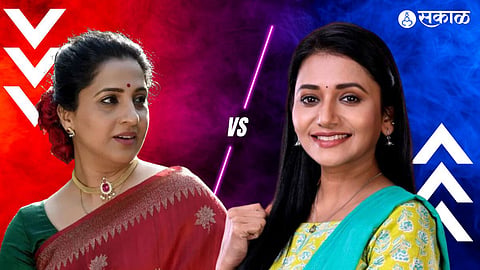 marathi serial trp rating latest update jui gadkari tharla tar mag serial first rank in trp race aai kuthe kay karte got second position