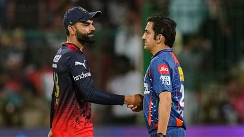 Virat Kohli And Gautam Gambhir Fight