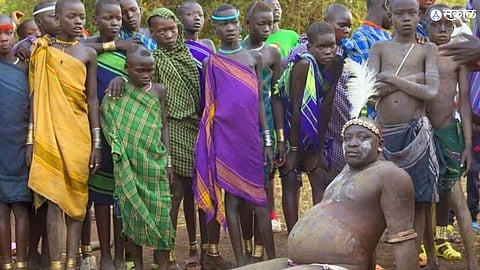 Ethiopia bodi tribe