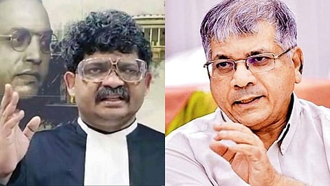 Prakash ambedkar and gunratan sadavarte
