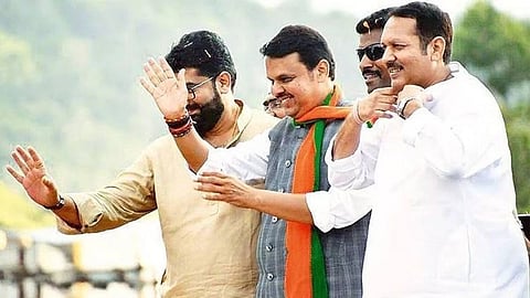 Udayanraje Shivendraraje Bhosale met Devendra Fadnavis