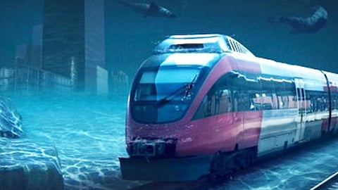 Sea subway railway