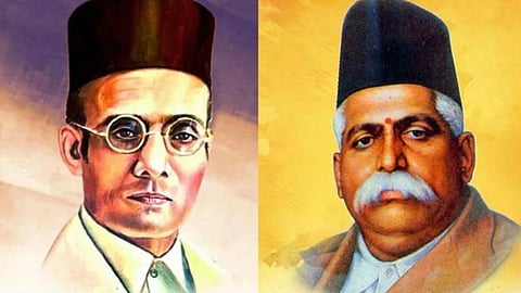 RSS KB Hedgewar and Vinayak Damodar Savarkar