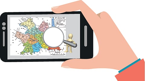 Online Land Map