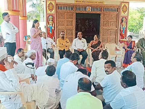 खोडद ग्रामस्थांकडून विधवा प्रथेला मूठमाती