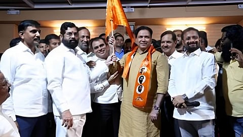 Rishikant Shinde join Shiv Sena