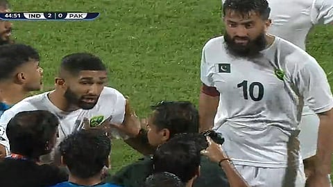 IND vs PAK Football Controversy