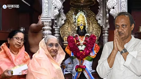 Ajit Pawar Mother