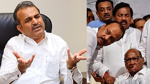 MLA Balasaheb Patil support to Sharad Pawar